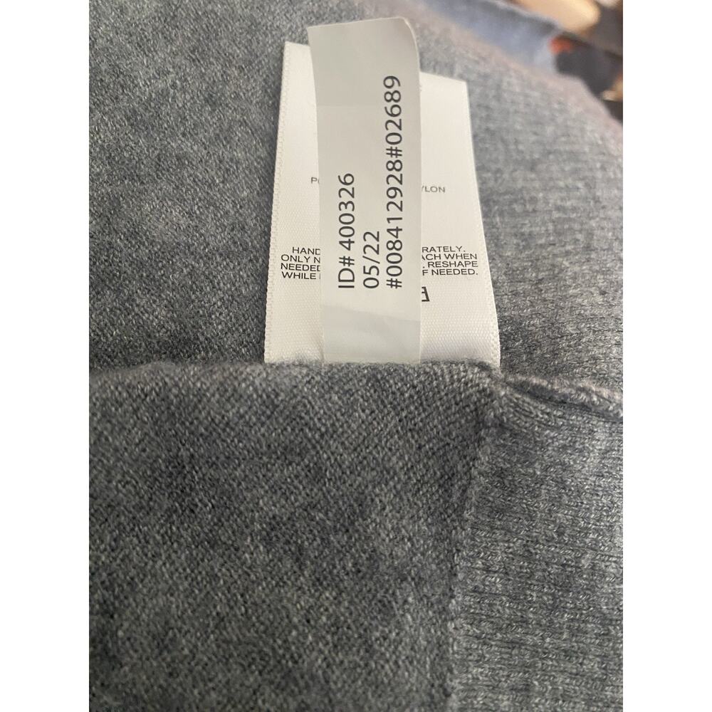 Express Wool Blend Open Front Duster Carigan Sweater Womens XS Gray - Picture 7 of 7